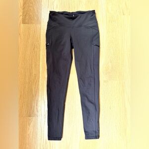 Athleta Leggings with Side Pockets—Size S